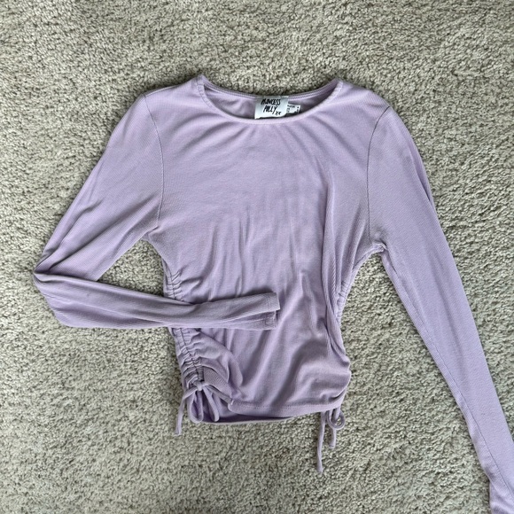 Princess Polly Long Sleeve Top Purple - Picture 1 of 3